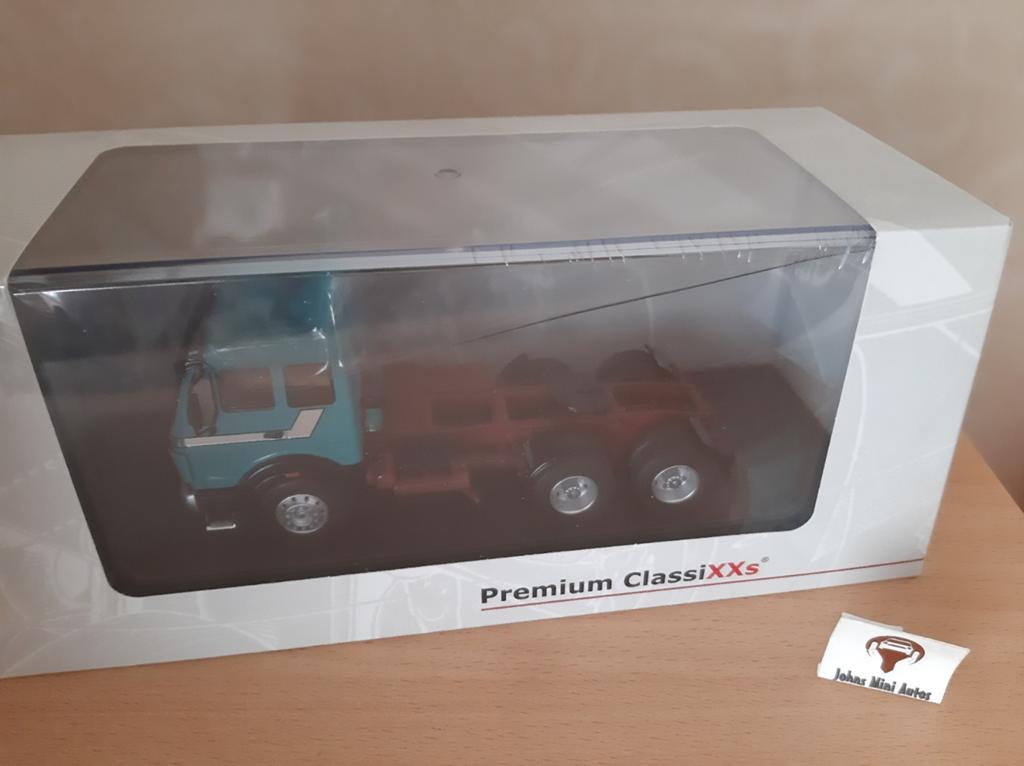 Mercedes-Benz NG 2232 Turquoise - Premium ClassiXXs 1:43, Overige merken, Premium ClassiXXs, Nieuw, Ophalen of Verzenden