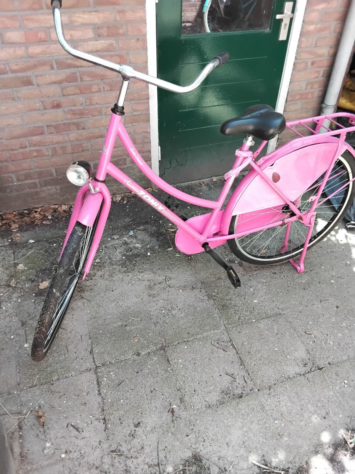 oma fiets, 26 inch of meer, Terugtraprem, Ophalen of Verzenden, Handrem