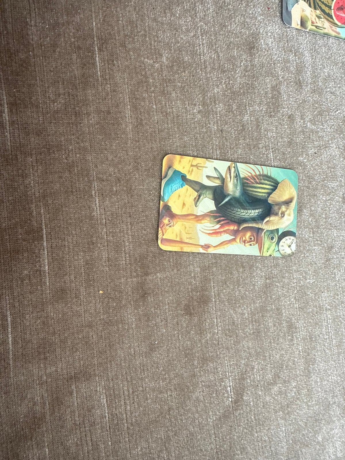 Dali Tarotkaart: De Dwaas (Le Fou), Verzamelen, Ophalen of Verzenden, Gebruikt