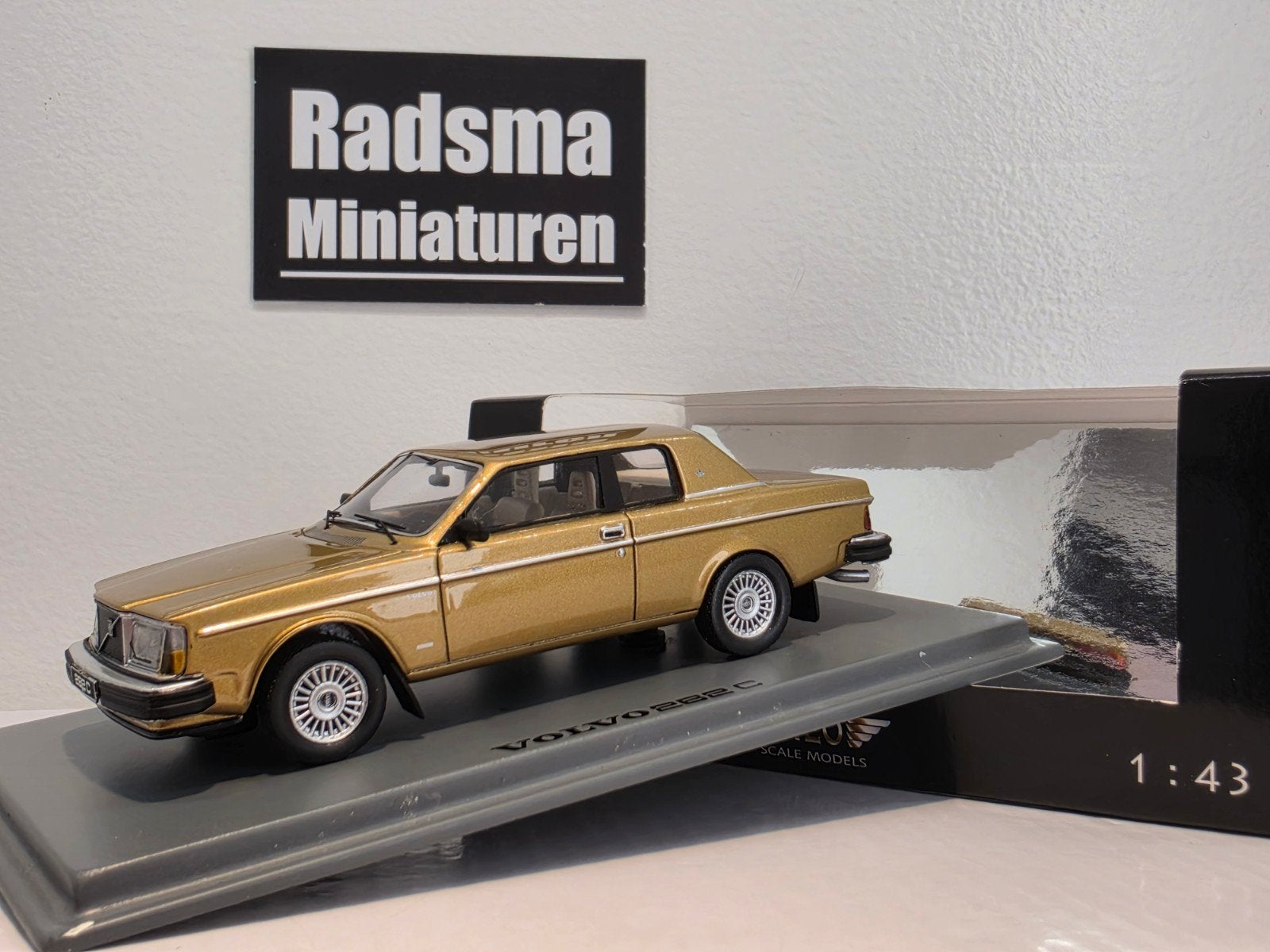 Volvo 262 C Coupe Bertone - 1:43 Neo Scale Models, Overige merken, Auto, Neo Scale Models, Ophalen of Verzenden