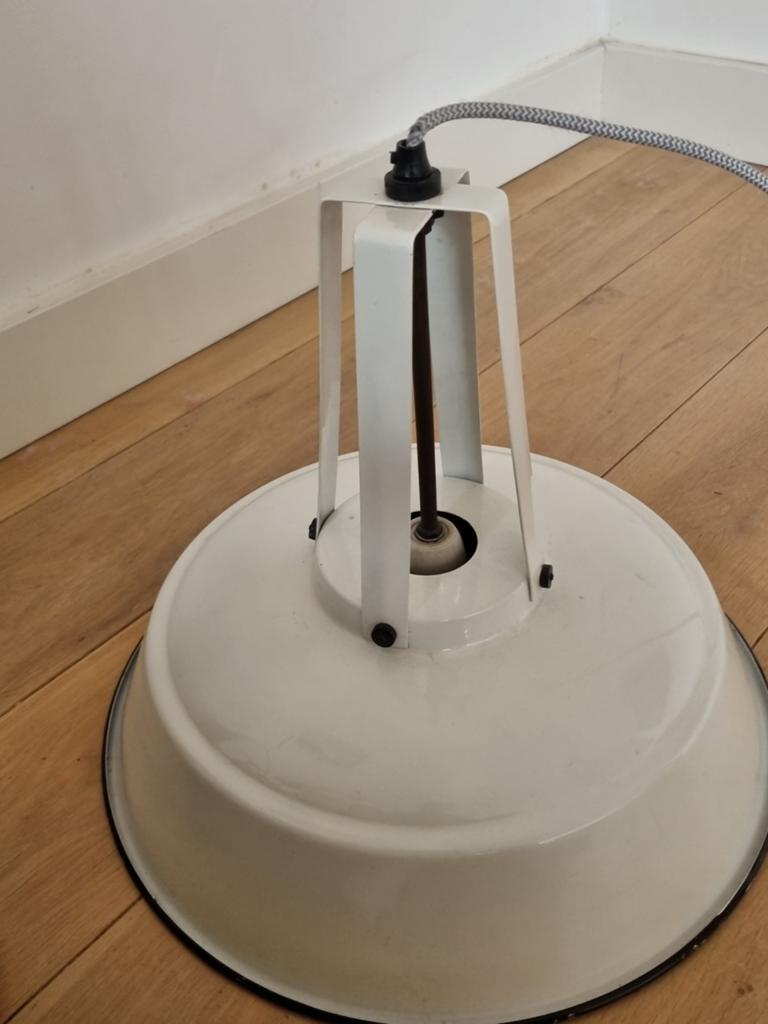 .Hoogte: 36 cm. Diam lamp 36 cm diameter plafondlamp 15 cm, Ophalen, Gebruikt, Minder dan 50 cm