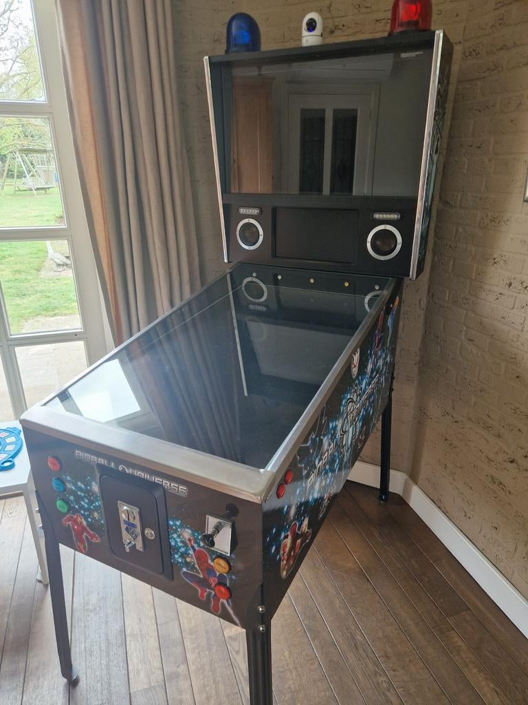 Pinball Universe Flipperkast - Zo goed als nieuw, Verzamelen, Automaten | Flipperkasten, Zo goed als nieuw, Flipperkast, Ophalen