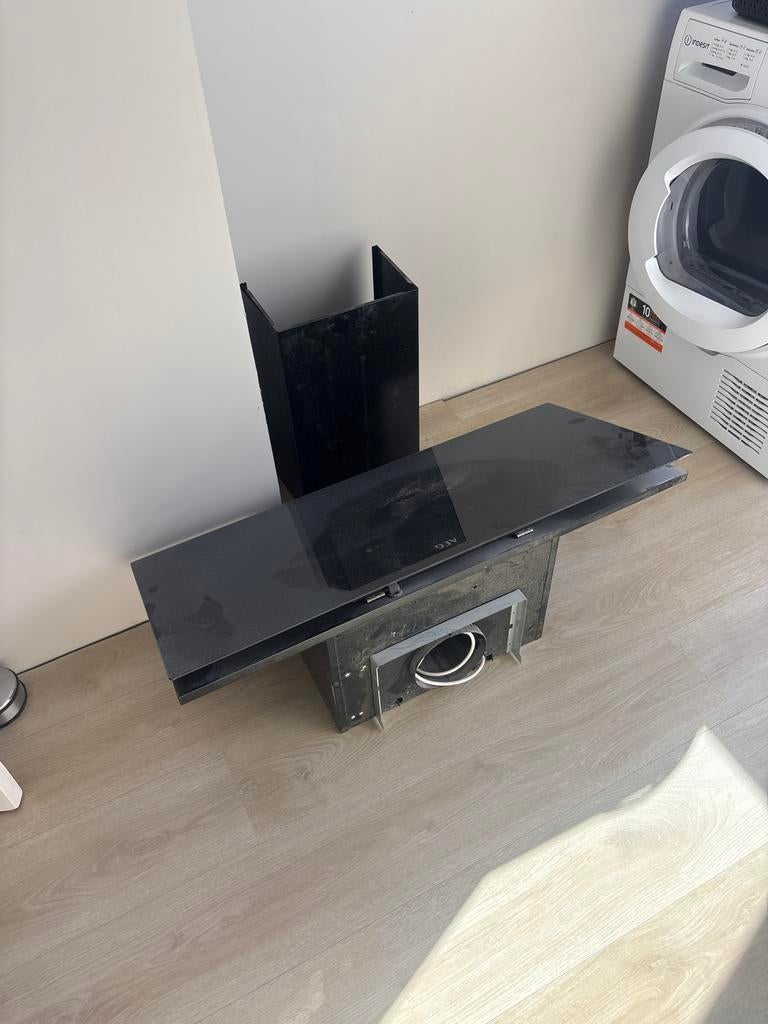 AEG Afzuigkap 90 cm - Alleen ophalen, Witgoed en Apparatuur, Afzuigkappen, Ophalen of Verzenden, Gebruikt, Inbouw, Wandschouwkap
