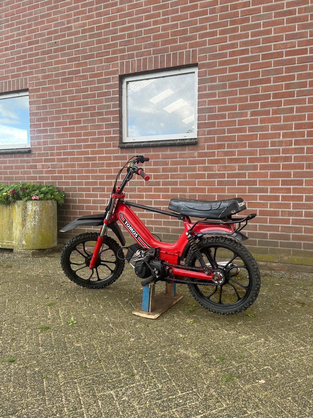 65cc Cross Tomos, Fietsen en Brommers, Gebruikt, Maximaal 45 km/u, 65 cc, Ophalen of Verzenden