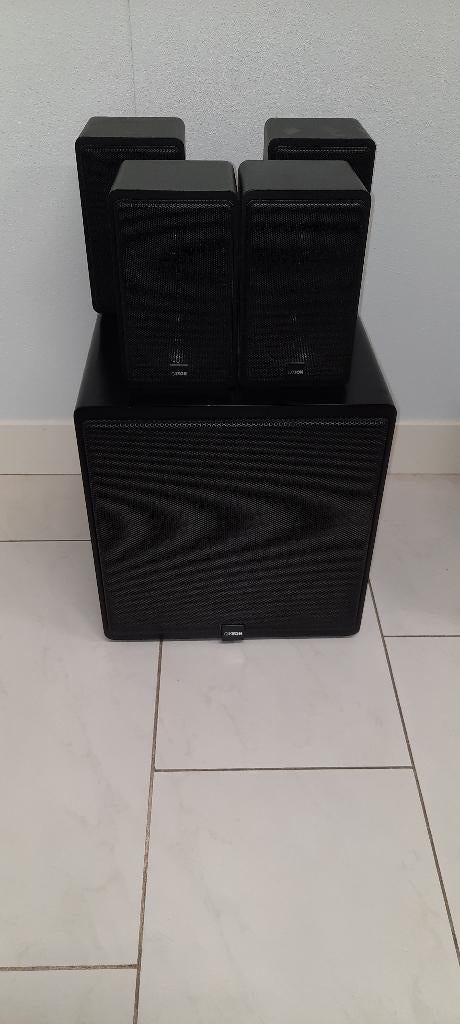 Canton hifi boxen met passieve subwoofer, Overige merken, Gebruikt, Verzenden, 60 tot 120 watt