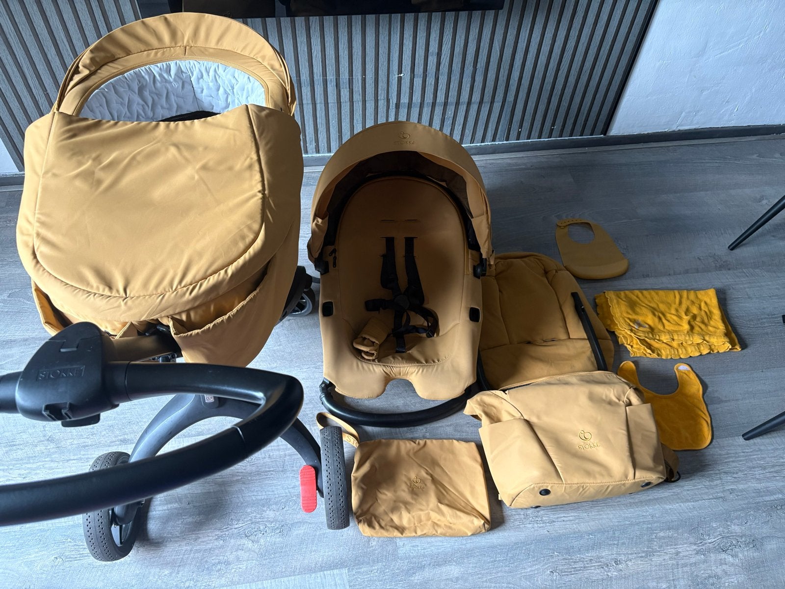 Stokke Xplory X Combiwagen - Nieuwstaat, Compleet, Zo goed als nieuw, Combiwagen, Met reiswieg, Ophalen
