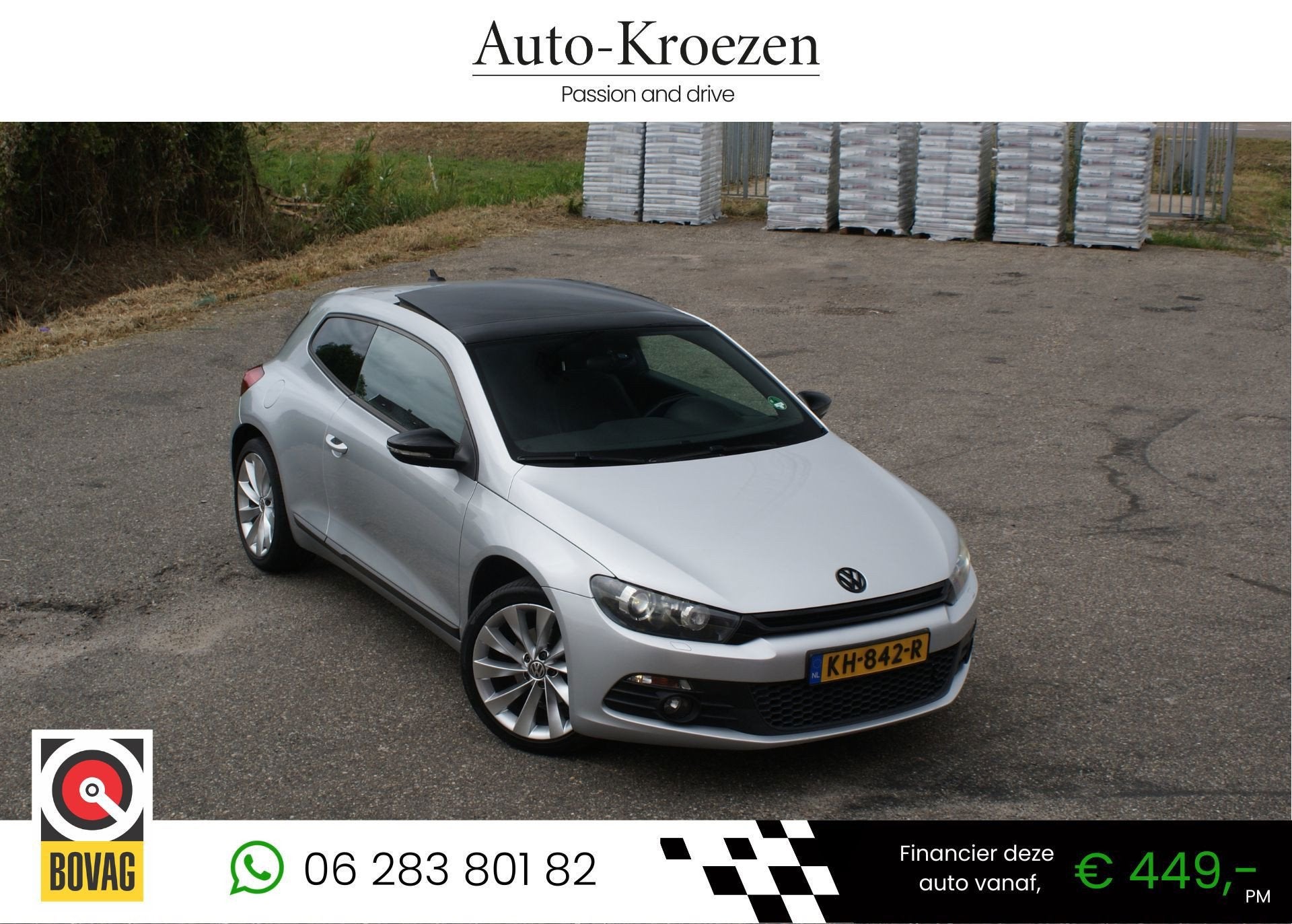 Volkswagen Scirocco 1.4 TSI Edition | Pano | Cruise | Camera, Auto's, Voorwielaandrijving, Euro 5, Gebruikt, Zwart