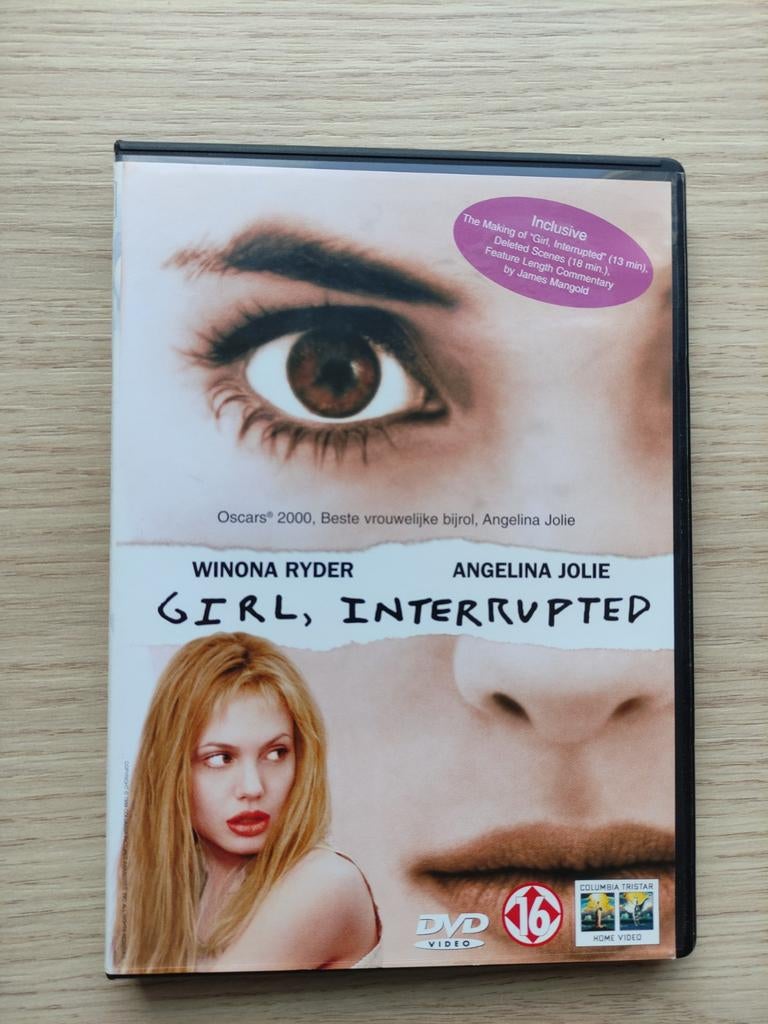Girl, Interrupted DVD - Winona Ryder, Angelina Jolie, Vanaf 16 jaar, Ophalen of Verzenden, Gebruikt