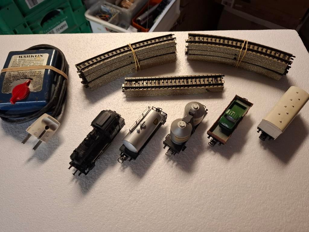 Marklin begin set nr 3, Wisselstroom, Ophalen of Verzenden, Analoog, Märklin