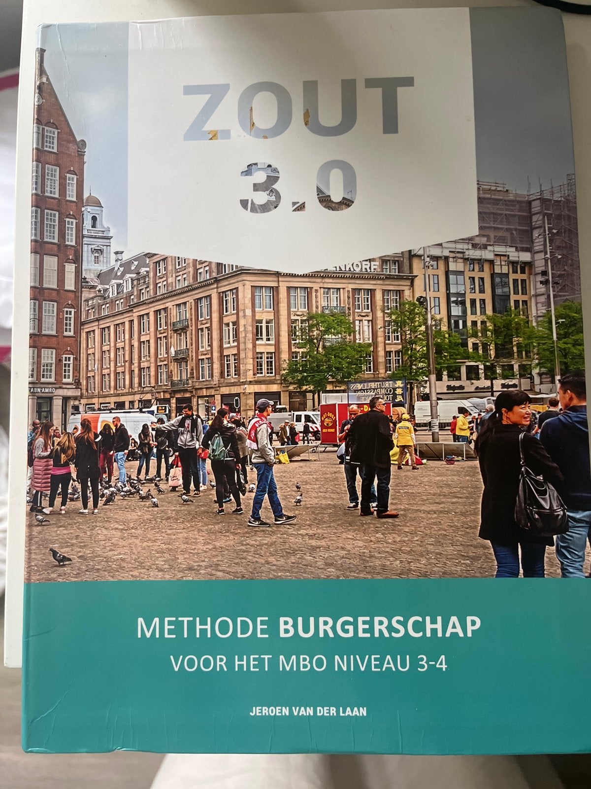 ZOUT 3.0 Methode Burgerschap MBO Niveau 3-4 Jeroen van der L, Ophalen of Verzenden, Zo goed als nieuw, Overige niveaus, Overige vakken