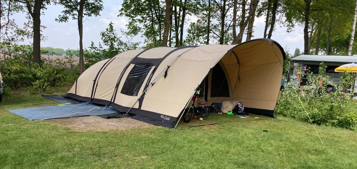 Outwell Alamosa 6atc 6persoons, Caravans en Kamperen, Tenten, Ophalen, Gebruikt, Tot en met 6