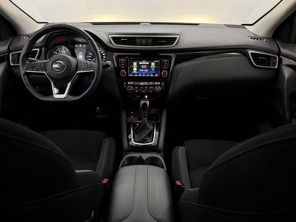 Nissan QASHQAI 1.3 DIG-T N-Connecta 360 Camera, Navi, Keyles, Stof, Gebruikt, Euro 6, Zwart