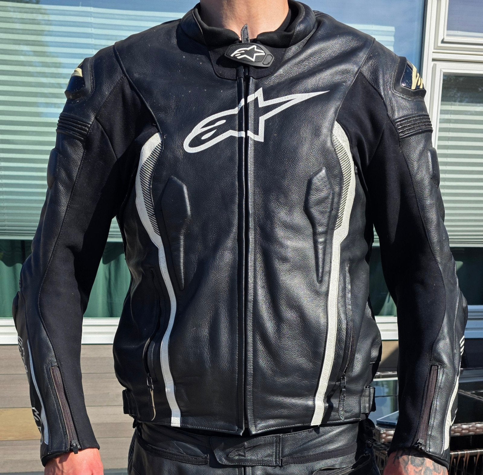 Alpinestars Missile V2/V3 Leren Motorpak (Jas & Broek), Ophalen, Alpinestars, Tweedehands, Heren