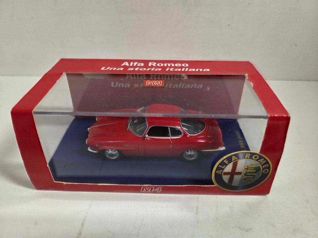 M4 Alfa Romeo Giulietta SS 1959 1:43, Hobby en Vrije tijd, Modelauto's | 1:43, Overige merken, Auto, ., Ophalen of Verzenden
