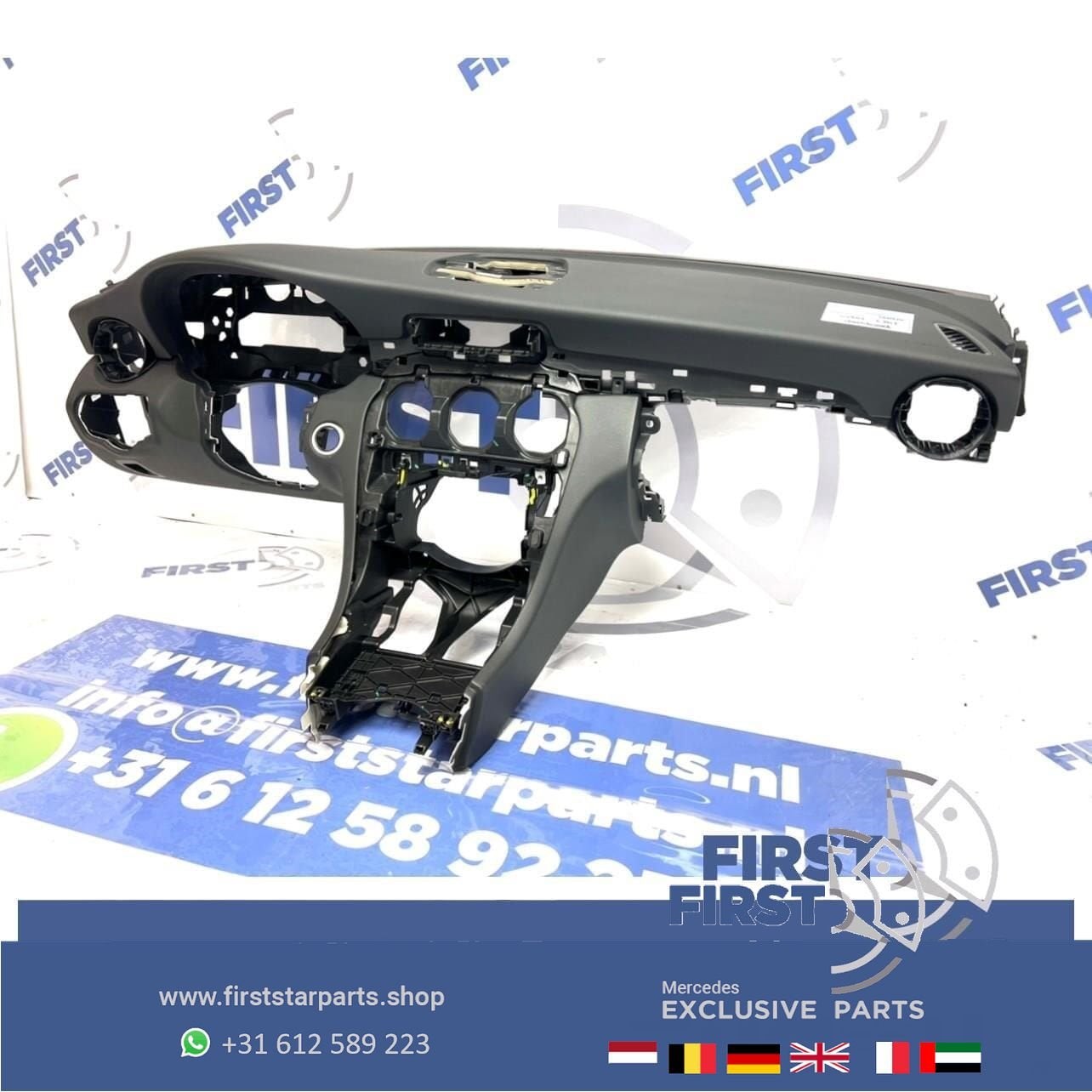 W205 origineel DASHBOARD ZWART Mercedes C Klasse 2014-2021 A, Auto-onderdelen, Dashboard en Schakelaars, Gebruikt, -, Ophalen of Verzenden
