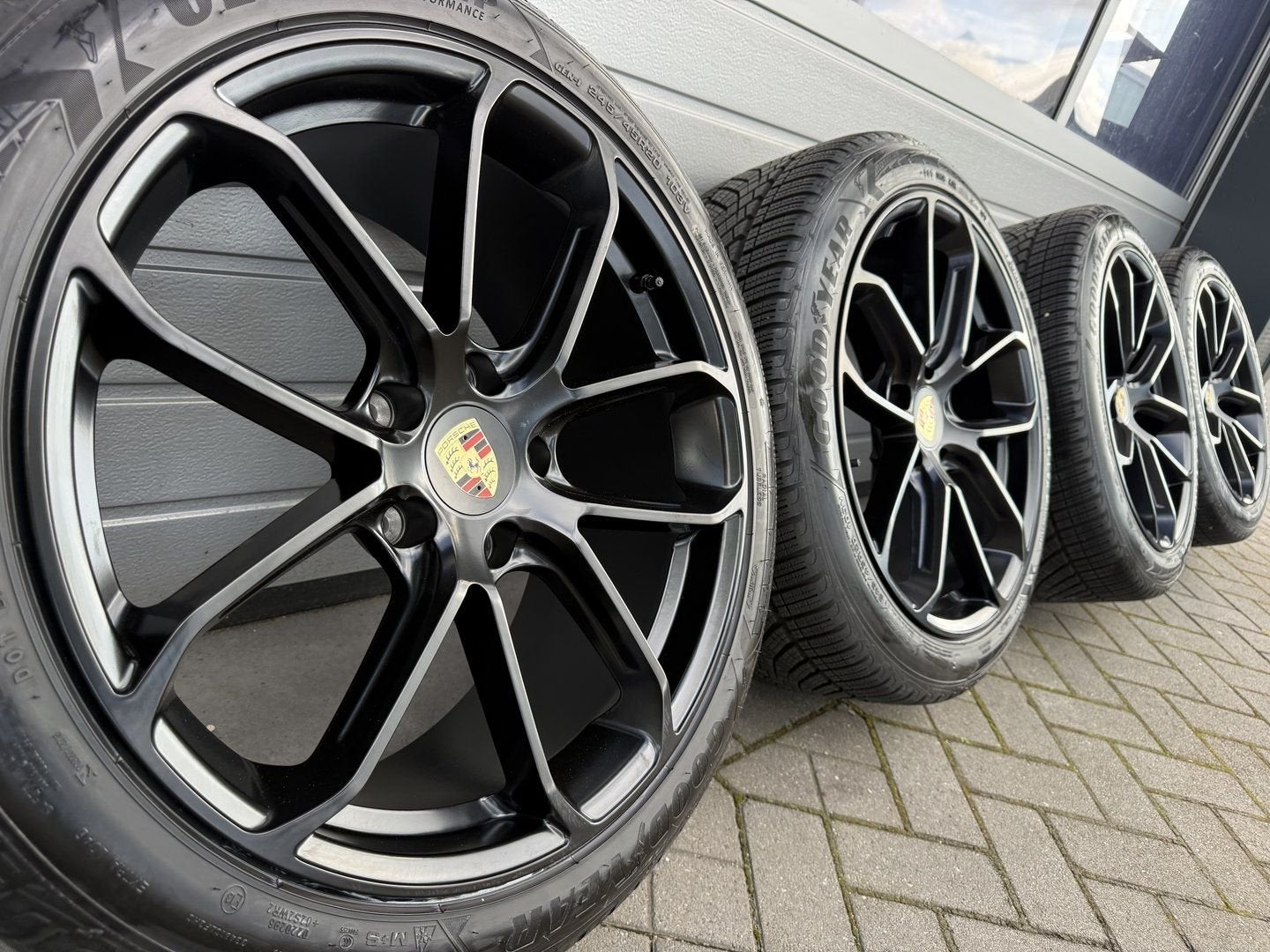 20 Inch Porsche Taycan S Turbo GT GTS 4s velgen winterbanden, Auto-onderdelen, -, 285 mm, -, Banden en Velgen