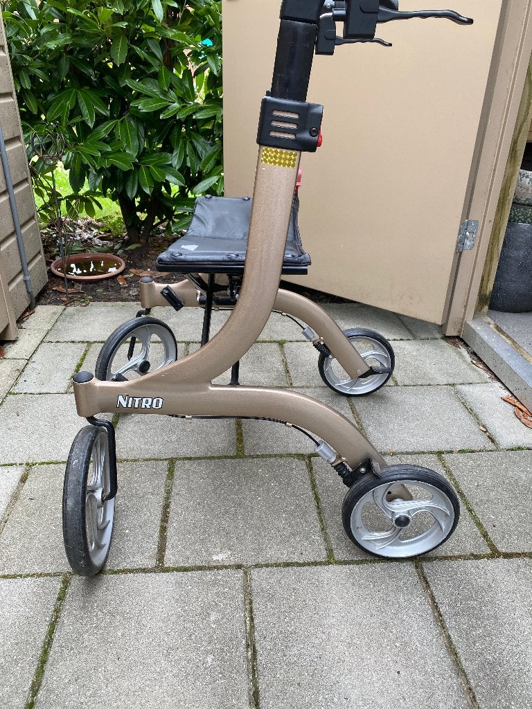 rollator, Ophalen, Opvouwbaar, Zo goed als nieuw
