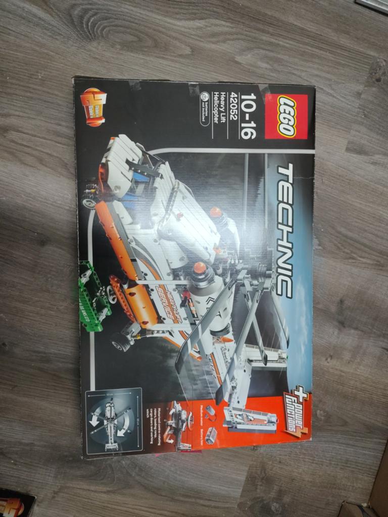 Lego Technic 42052 Heavy Lift Helicopter (inclusief boekjes), Ophalen of Verzenden