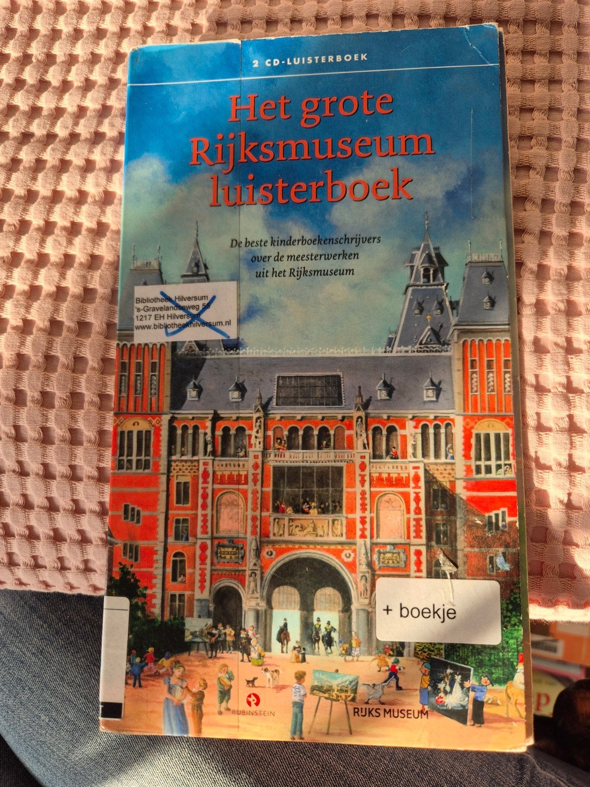 Het Grote Rijksmuseum Luisterboek - 2 CD's + boekje, Ophalen of Verzenden, Cd, Kind