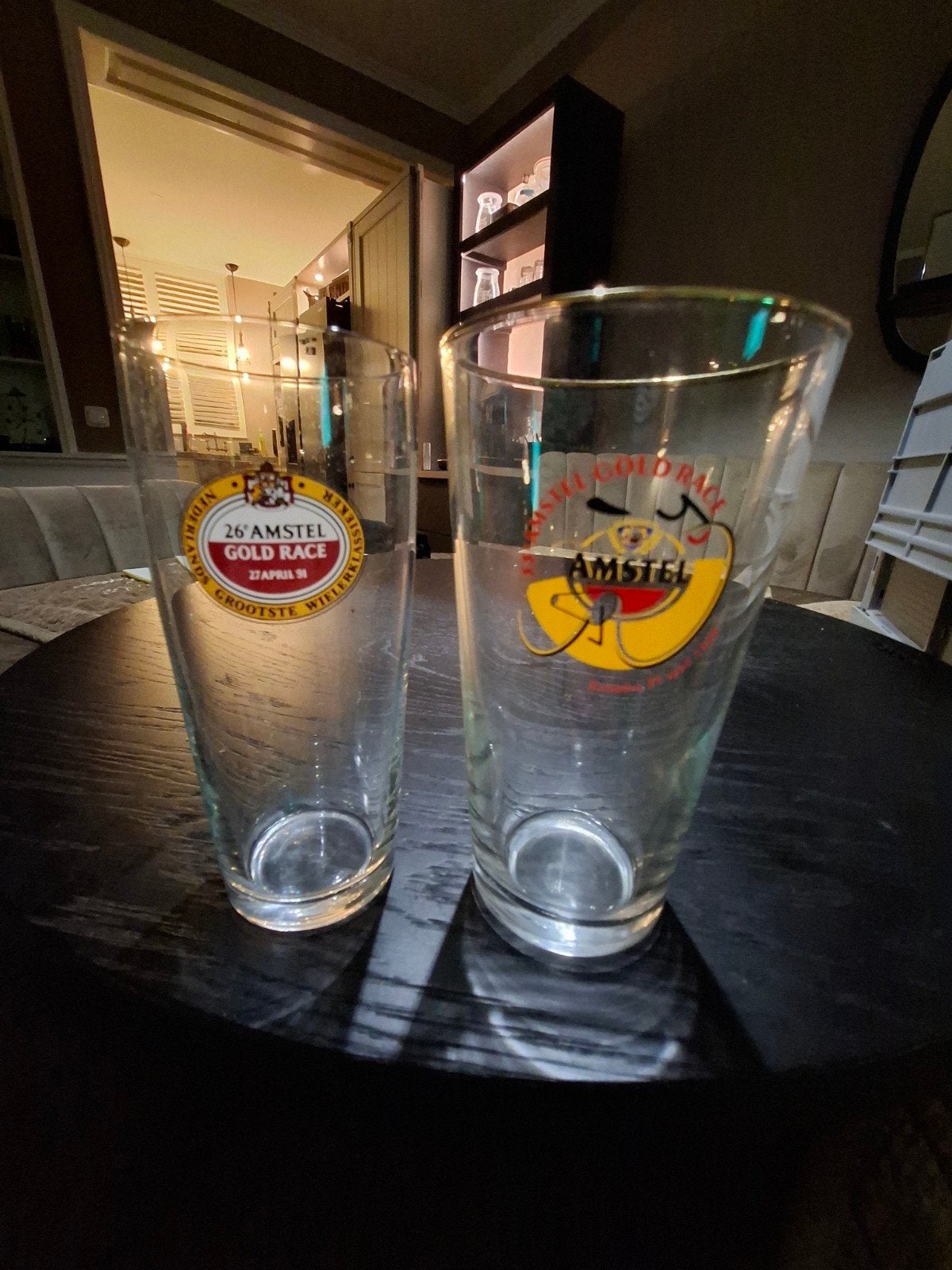 Amstel gold race glazen, Ophalen of Verzenden