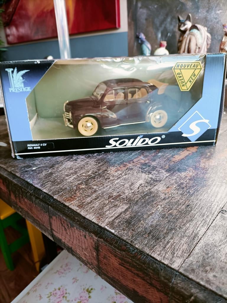 Solido Renault 4, Hobby en Vrije tijd, Modelauto's | 1:43, Ophalen of Verzenden