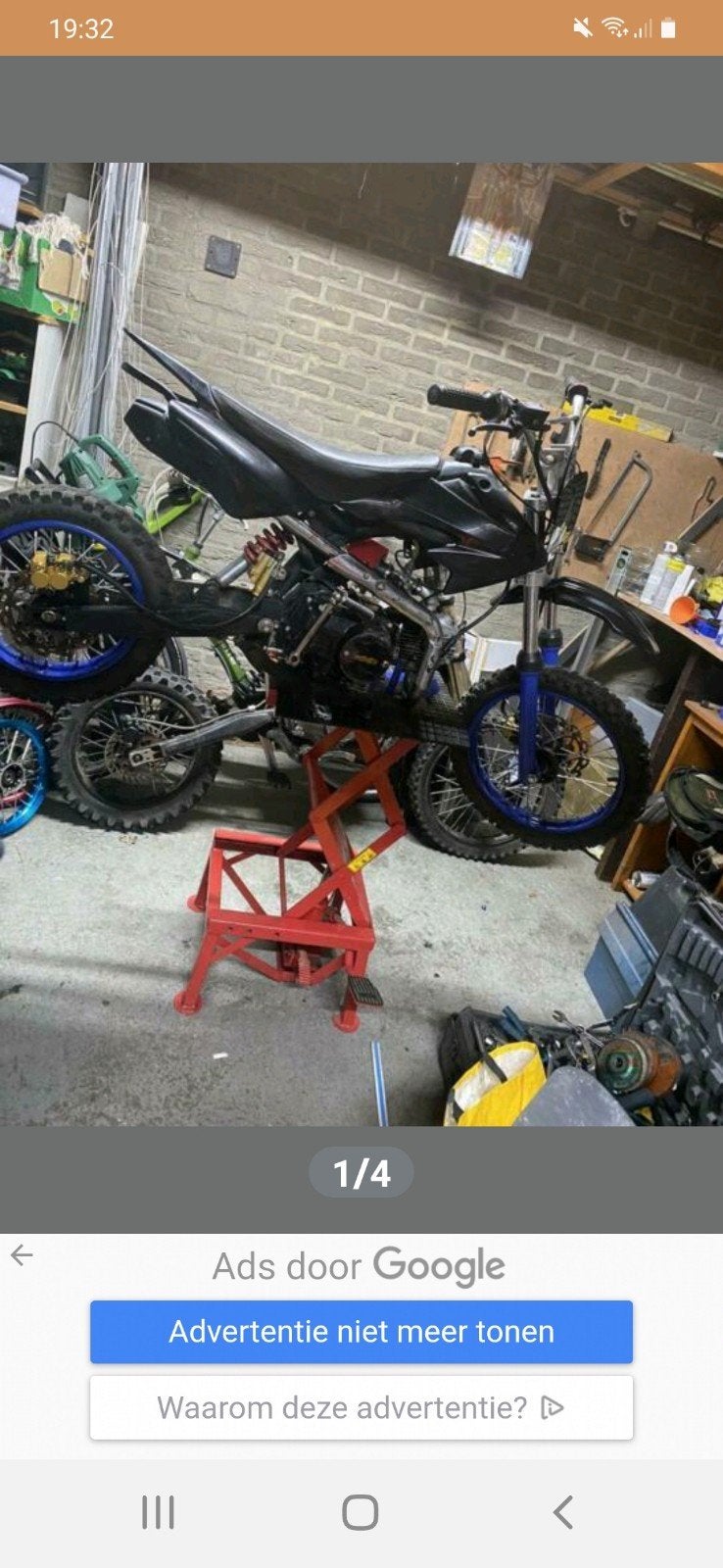 te koop 125cc pitbike, Fietsen en Brommers, Ophalen