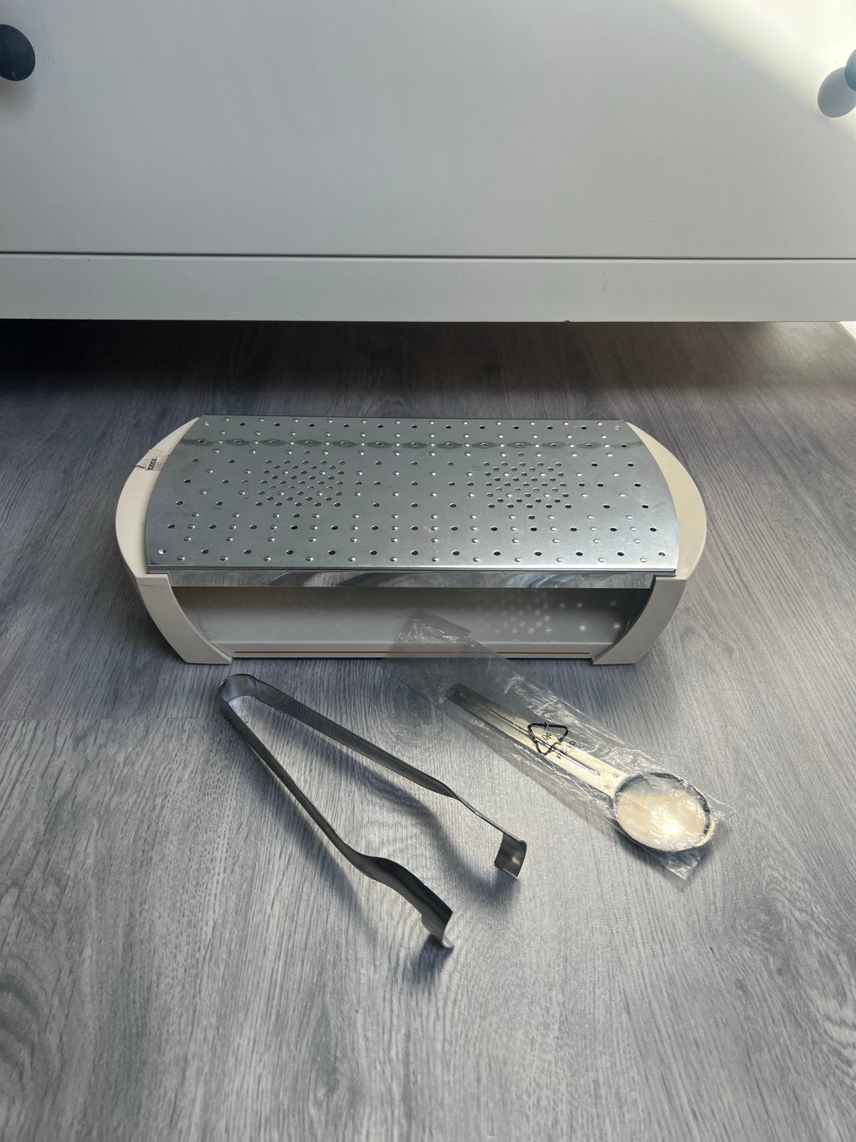 Brabantia diner serveer-/warmhouder compleet - Nieuw!, Flessenkoeler, Zilver, Ophalen of Verzenden, Zo goed als nieuw
