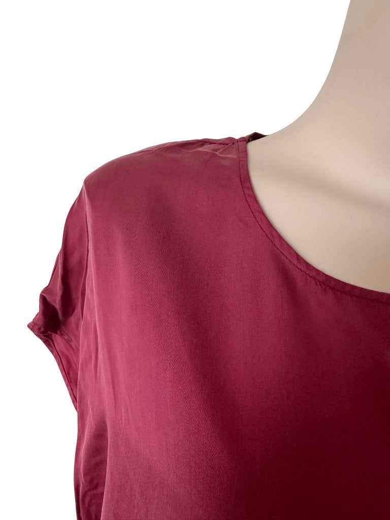 Femmes du Sud jurk S, Kleding | Dames, Ophalen of Verzenden, Zo goed als nieuw, Rood, Onder de knie