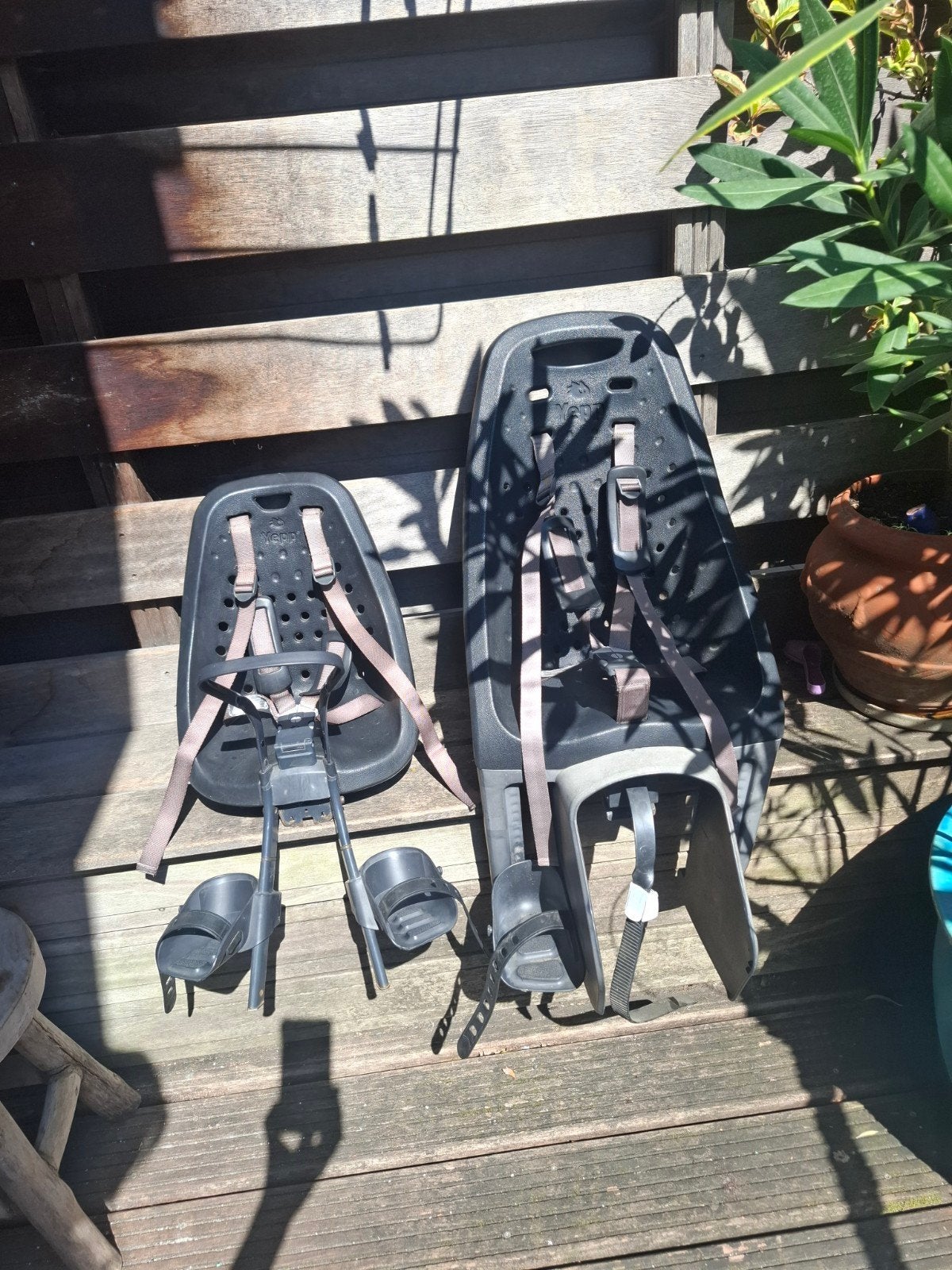 Yepp fietsstoeltje (voor en achter), Kinderen en Baby's, Buggy's, Ophalen, Gebruikt, Overige merken