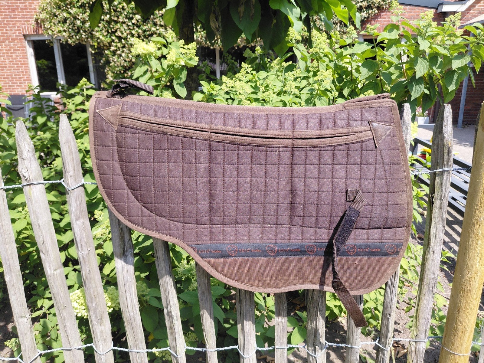Edix Westernpad Roundskit Vilt, Dieren en Toebehoren, Paarden en Pony's | Dekens en Dekjes, Ophalen of Verzenden