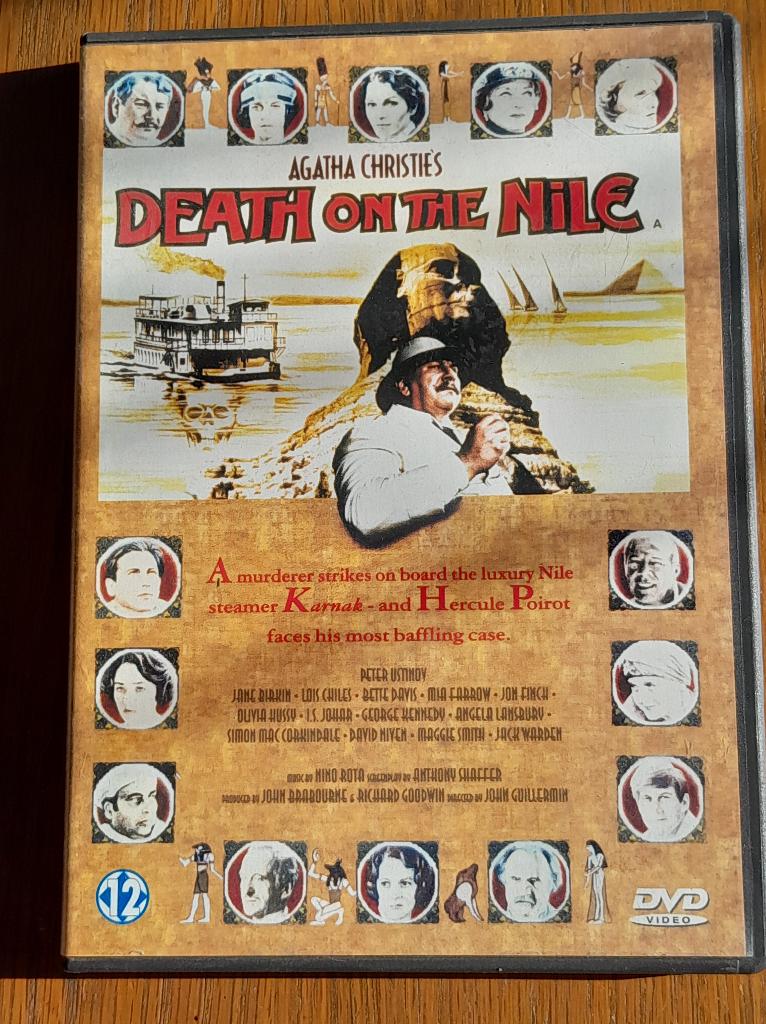 Agatha Christie Death on the Nile dvd, 1960 tot 1980, Gebruikt, Vanaf 16 jaar, Drama