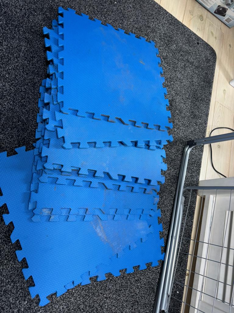 Intex vloertegels 11 stuks (gebruikt), Ophalen, Gebruikt, Overige typen