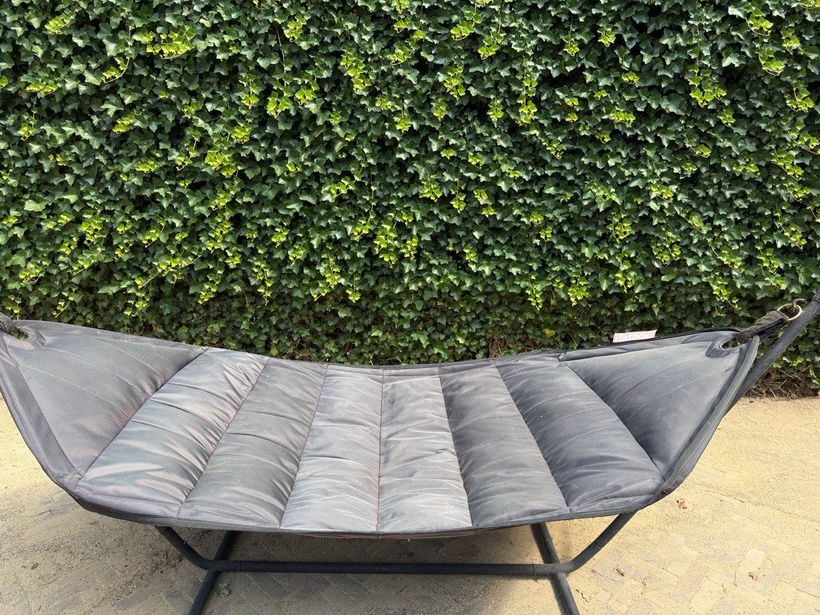 Fatboy Headdemock hangmat met standaard, Tuin en Terras, Gebruikt, Meerpersoons, Ophalen of Verzenden, Met standaard