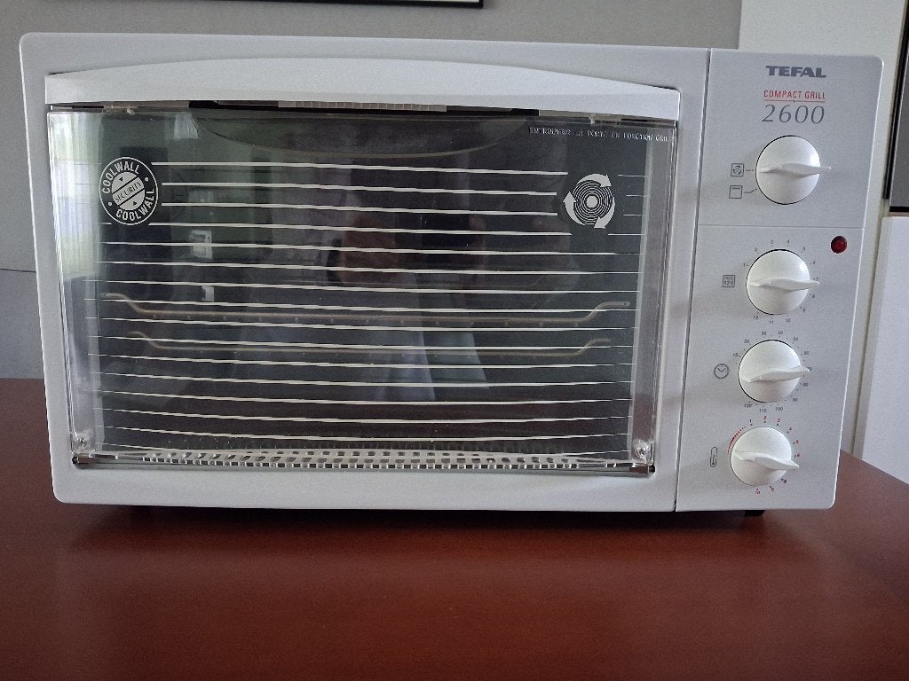 Tefal Compact Grill 2600 mini-oven - zo goed als nieuw, Witgoed en Apparatuur, Ophalen, Minder dan 45 cm, Hete lucht, Tefal
