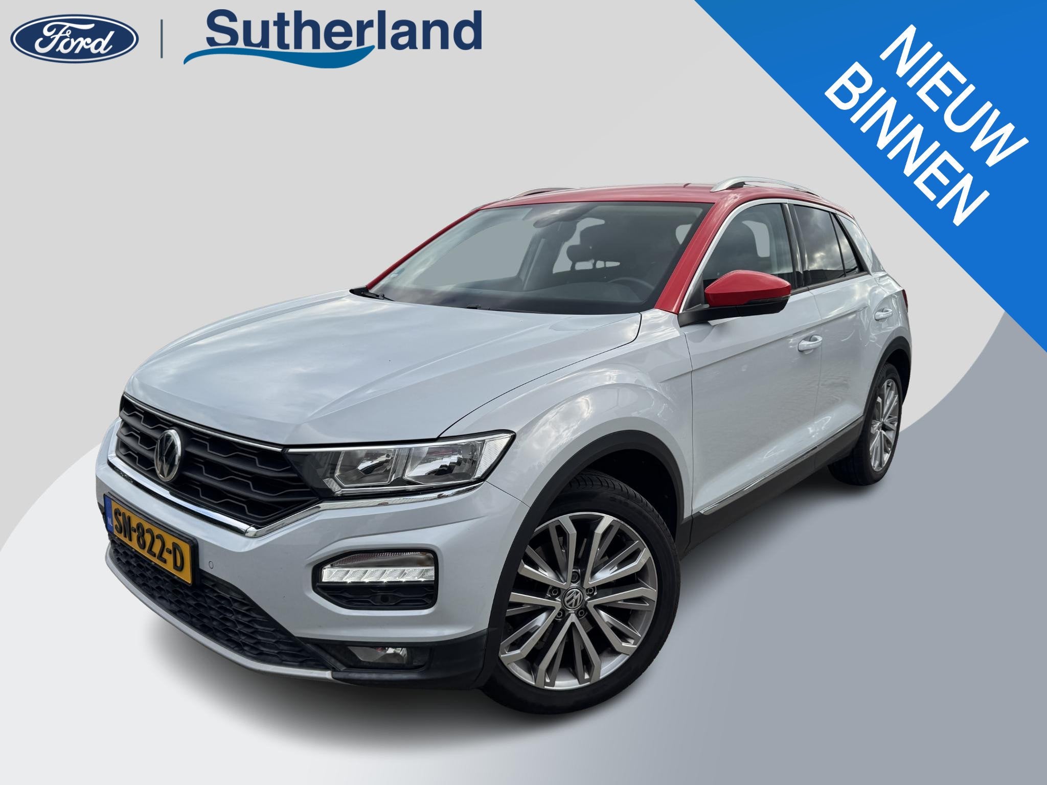 Volkswagen T-Roc 1.0 TSI Style | Cruise Control Adaptief | P, Auto's, Voorwielaandrijving, Stof, Gebruikt, 116 pk