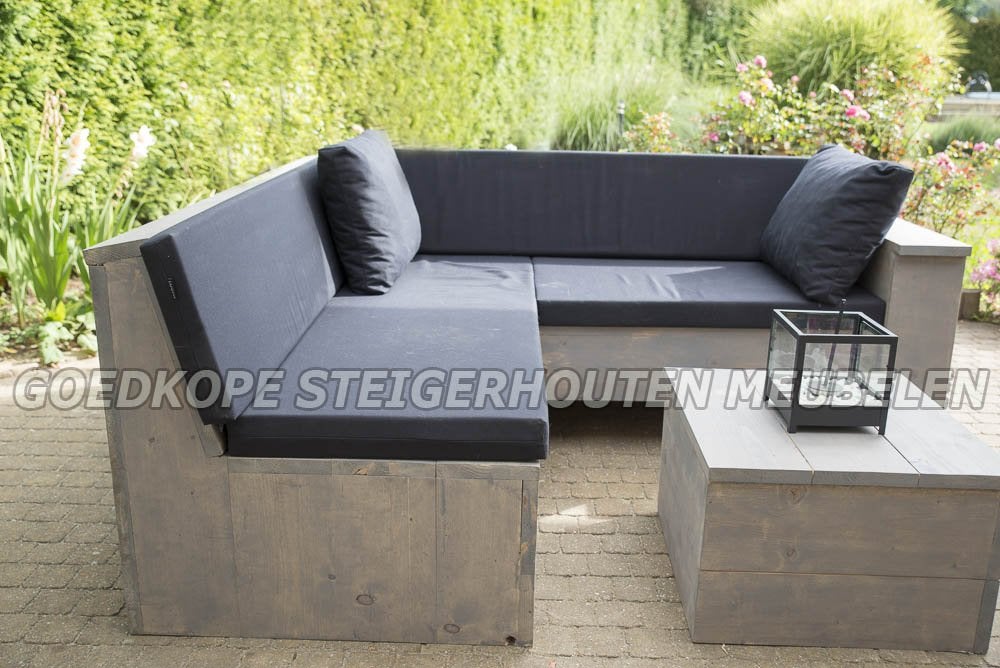 Goedkope loungeset Loungebank buiten Loungeset hout, Niet ingevuld, Niet ingevuld, Nieuw, Ophalen of Verzenden