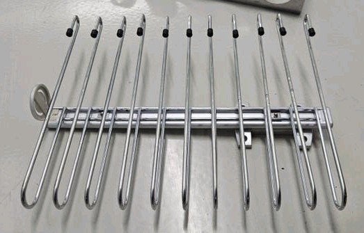 Uittrekbare Broek Hangers Carousel - Metaal, Ophalen of Verzenden, Gebruikt, Metaal, Volwassenen