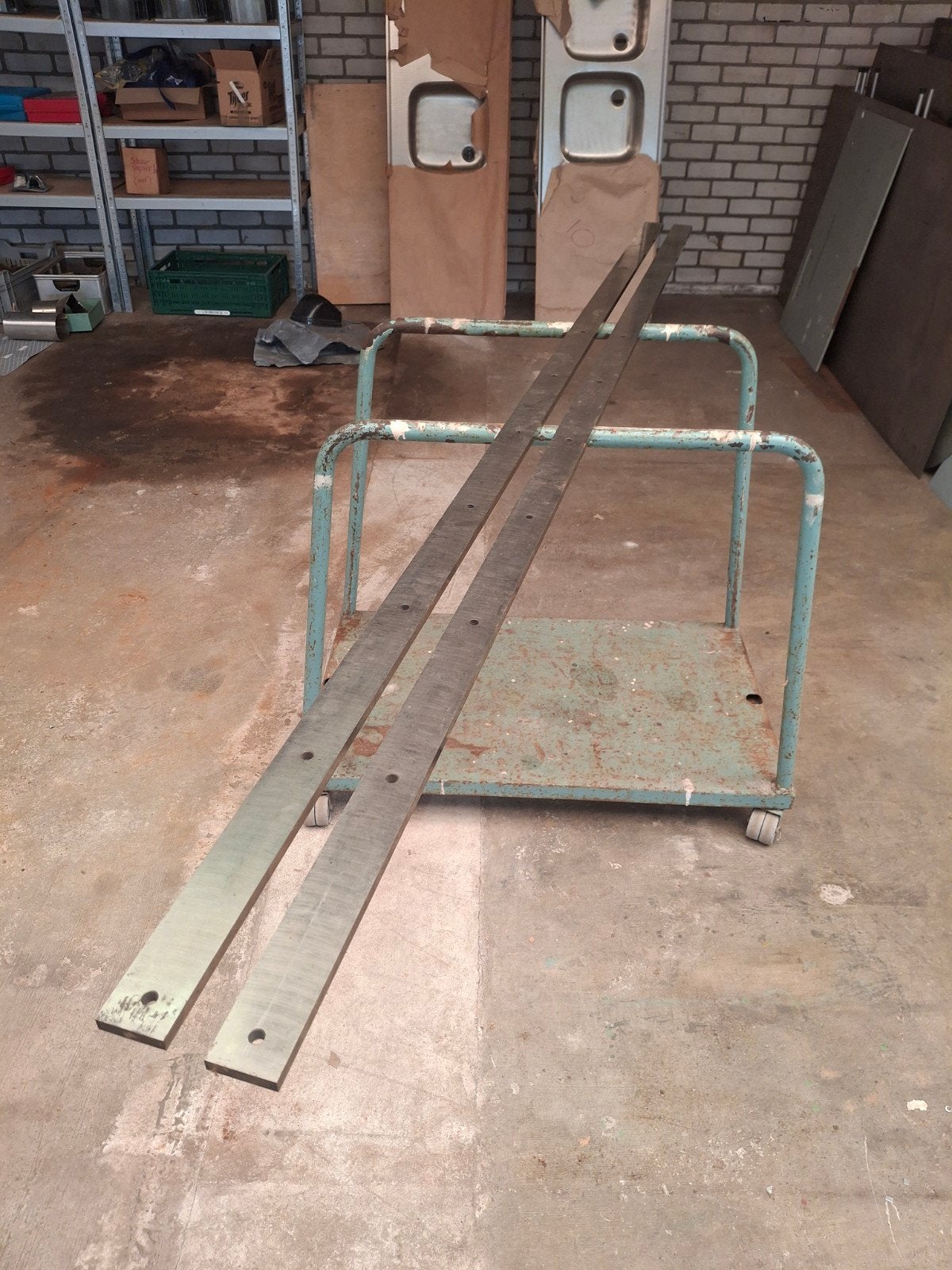 knipmessen voor plaatschaar, 255cm, 6mm capaciteit, Ophalen, Nieuw