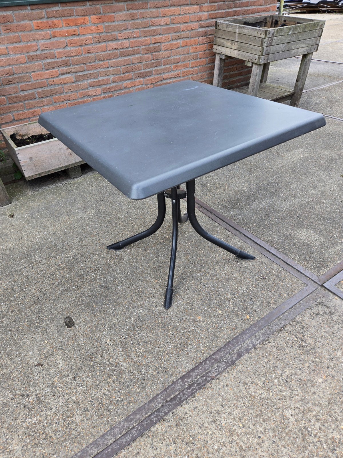 Tuintafel opklapbaar, Ophalen, Gebruikt, Rechthoekig, Kunststof