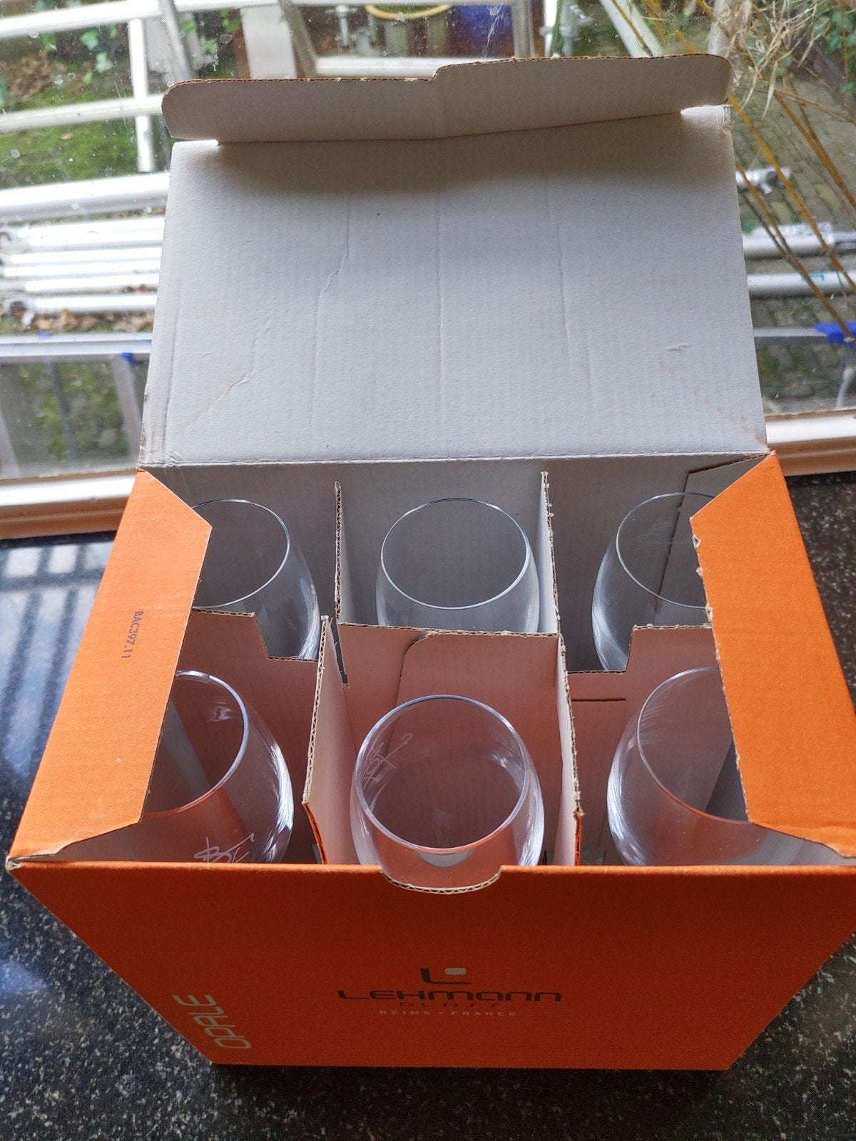 Lehmann Opale Champagne glazen, Ophalen of Verzenden