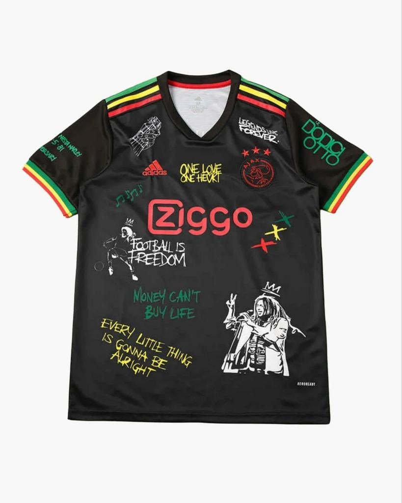 Ajax BOB Marley Shirt Nieuwste versie S tot en met XL, Ophalen of Verzenden, Nieuw, Voetbal