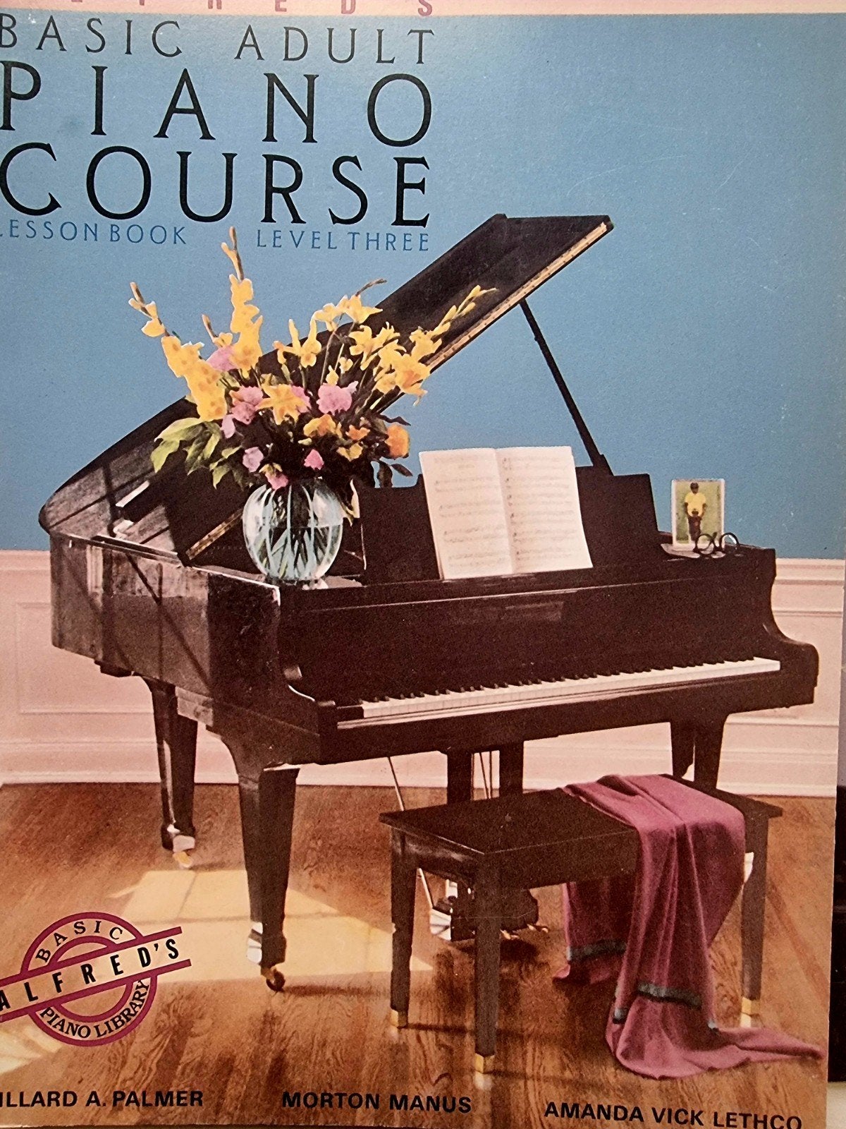 Alfred's Basic Adult Piano Course - Lesboek Niveau 3 P61, Muziek en Instrumenten, Bladmuziek, Verzenden, Les of Cursus, Zo goed als nieuw
