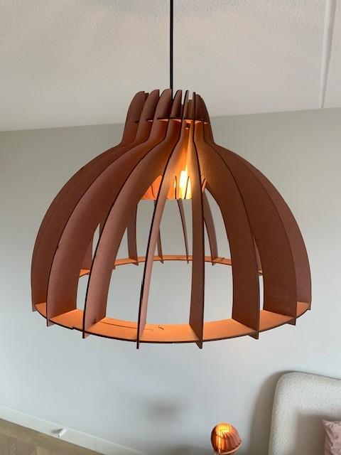 Set Van Tjalle en Jasper lampen, Ophalen, Gebruikt, Dutch Design  / Scandinavisch-modern / organisch grafisch, Minder dan 50 cm