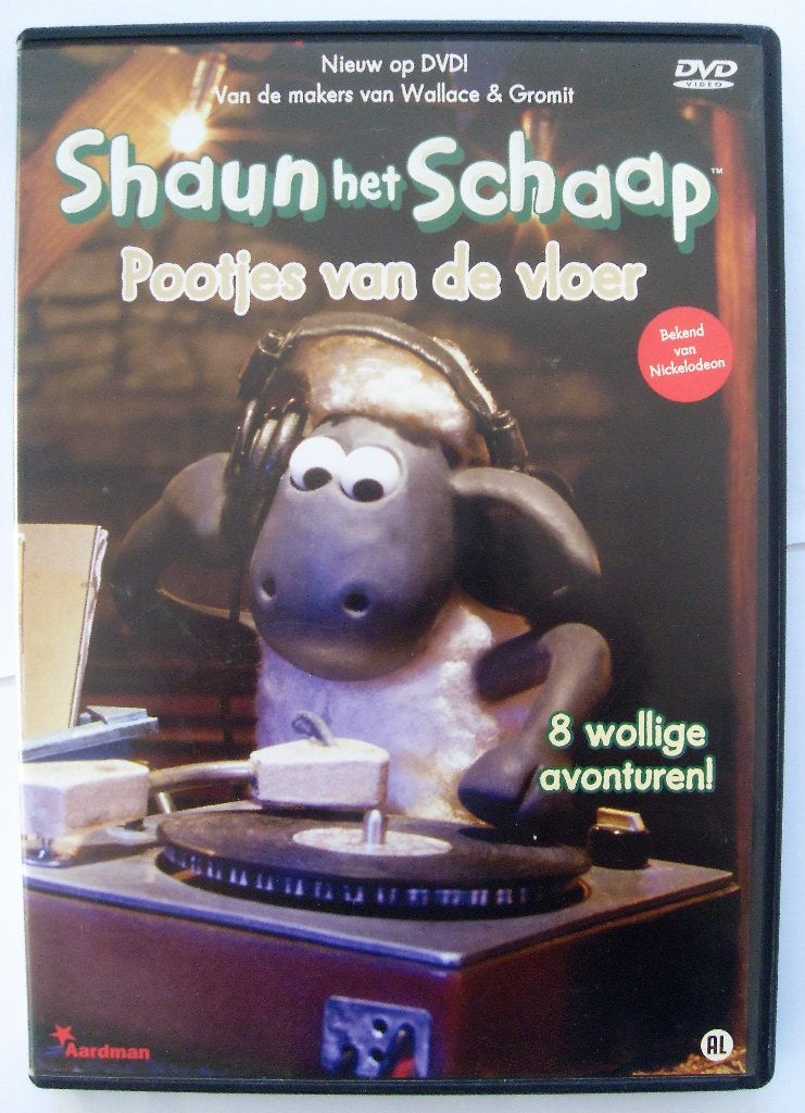 Shaun het schaap - de pootjes van de vloer (originele dvd), Europees, Tekenfilm, Alle leeftijden, Ophalen of Verzenden