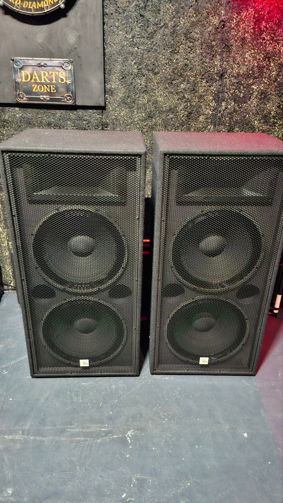 2x The Box Pro 252 Full Range Speakers  - Nieuwstaat, Ophalen, Zo goed als nieuw