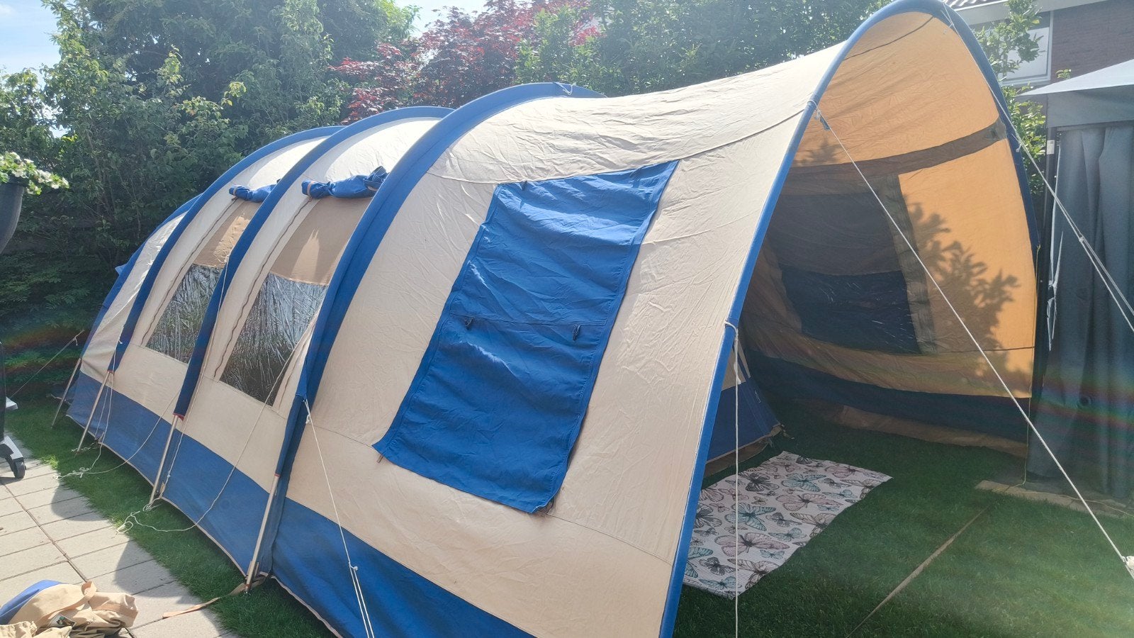 Michigan 5 dlx,  grote tunneltent, Ophalen, Gebruikt