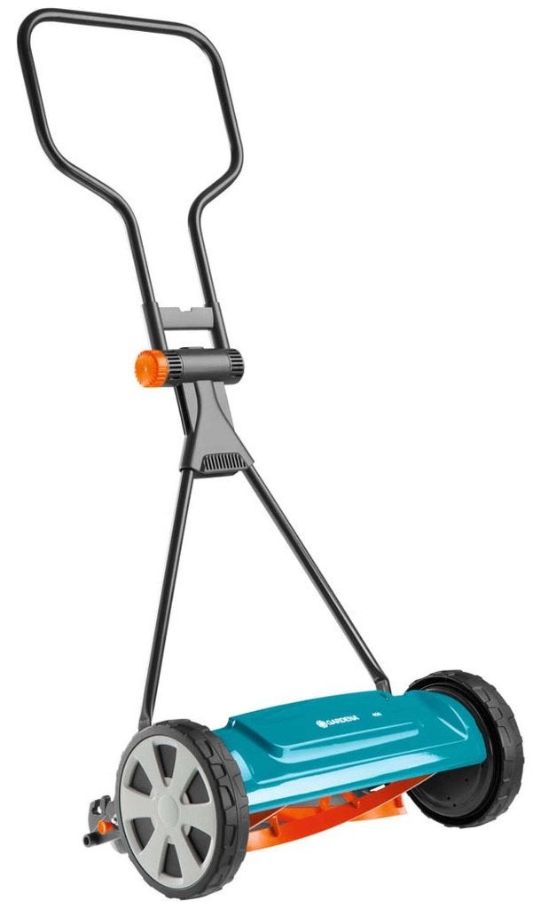 Gardena grasmaaier 400, Tuin en Terras, Ophalen, Handgrasmaaier, Zo goed als nieuw, 40 t/m 49 cm