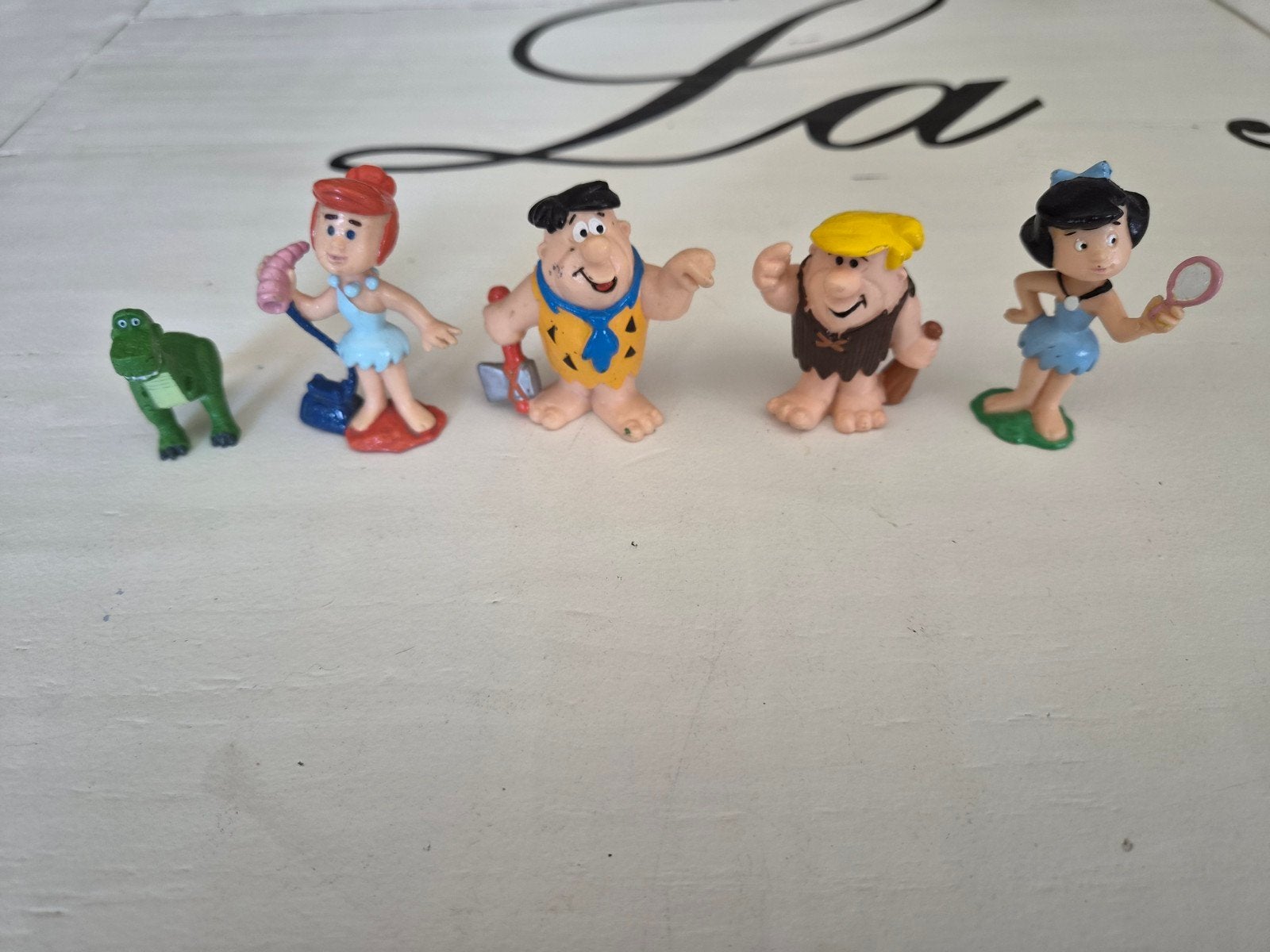Flintstones poppetjes complete, Ophalen of Verzenden, Zo goed als nieuw