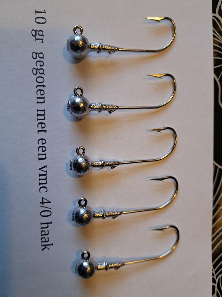 Roundhead jiggkoppen, Watersport en Boten, Hengelsport | Zeevissen, Ophalen of Verzenden, Nieuw