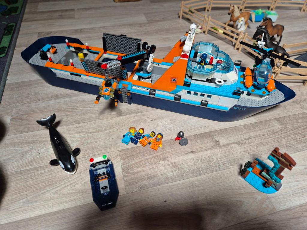 Lego City Oceaan Onderzoeksschip (setnummer 60368), Lego, Ophalen of Verzenden, Zo goed als nieuw, Compleet